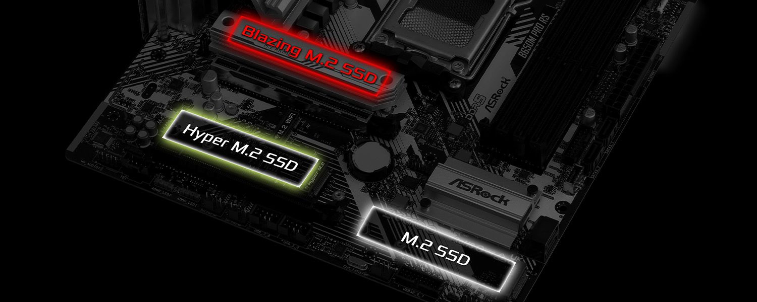 PCIe Gen5 Blazing M.2
